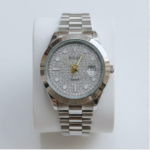 Rolex Silver Diamond